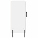 skab 90x34x80 cm konstrueret træ hvid