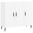 skab 90x34x80 cm konstrueret træ hvid