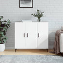 skab 90x34x80 cm konstrueret træ hvid