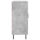 skab 90x34x80 cm konstrueret træ betongrå