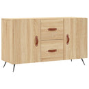 skænk 100x36x60 cm konstrueret træ sonoma-eg