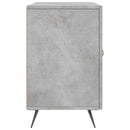 skænk 100x36x60 cm konstrueret træ betongrå