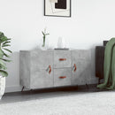 skænk 100x36x60 cm konstrueret træ betongrå