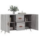 skænk 100x36x60 cm konstrueret træ grå sonoma-eg