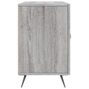 skænk 100x36x60 cm konstrueret træ grå sonoma-eg