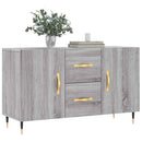 skænk 100x36x60 cm konstrueret træ grå sonoma-eg