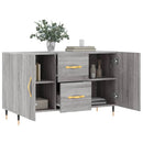 skænk 100x36x60 cm konstrueret træ grå sonoma-eg