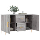 skænk 100x36x60 cm konstrueret træ grå sonoma-eg