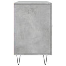 skænk 100x36x60 cm konstrueret træ betongrå