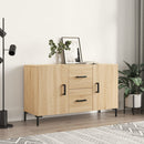 skænk 100x36x60 cm konstrueret træ sonoma-eg