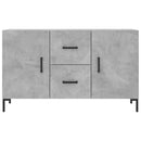 skænk 100x36x60 cm konstrueret træ betongrå