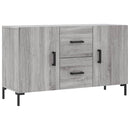skænk 100x36x60 cm konstrueret træ grå sonoma-eg