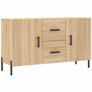 skænk 100x36x60 cm konstrueret træ sonoma-eg