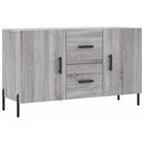 skænk 100x36x60 cm konstrueret træ grå sonoma-eg