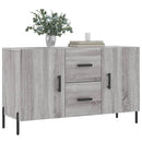 skænk 100x36x60 cm konstrueret træ grå sonoma-eg