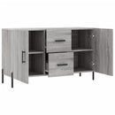 skænk 100x36x60 cm konstrueret træ grå sonoma-eg