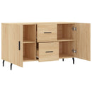 skænk 100x36x60 cm konstrueret træ sonoma-eg