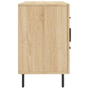 skænk 100x36x60 cm konstrueret træ sonoma-eg