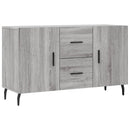 skænk 100x36x60 cm konstrueret træ grå sonoma-eg