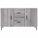 skænk 100x36x60 cm konstrueret træ grå sonoma-eg