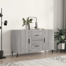 skænk 100x36x60 cm konstrueret træ grå sonoma-eg
