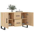 skænk 100x36x60 cm konstrueret træ sonoma-eg