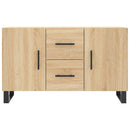 skænk 100x36x60 cm konstrueret træ sonoma-eg
