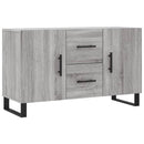 skænk 100x36x60 cm konstrueret træ grå sonoma-eg