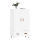 skab 69,5x31x115 cm konstrueret træ hvid
