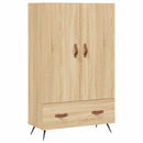 skab 69,5x31x115 cm konstrueret træ sonoma-eg