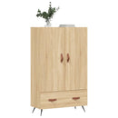 skab 69,5x31x115 cm konstrueret træ sonoma-eg
