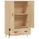 skab 69,5x31x115 cm konstrueret træ sonoma-eg