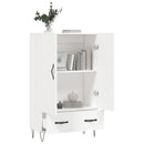 skab 69,5x31x115 cm konstrueret træ hvid