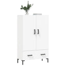skab 69,5x31x115 cm konstrueret træ hvid