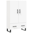 skab 69,5x31x115 cm konstrueret træ hvid
