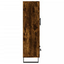 skab 69,5x31x115 cm konstrueret træ røget sonoma-eg