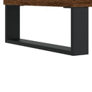 skab 69,5x31x115 cm konstrueret træ brun sonoma-eg