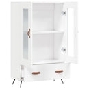 skab 69,5x31x115 cm konstrueret træ hvid
