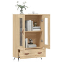 skab 69,5x31x115 cm konstrueret træ sonoma-eg