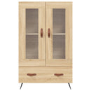 skab 69,5x31x115 cm konstrueret træ sonoma-eg