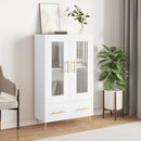 skab 69,5x31x115 cm konstrueret træ hvid