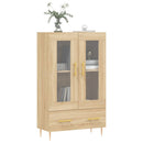 skab 69,5x31x115 cm konstrueret træ sonoma-eg
