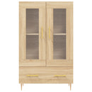 skab 69,5x31x115 cm konstrueret træ sonoma-eg