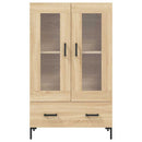 skab 69,5x31x115 cm konstrueret træ sonoma-eg