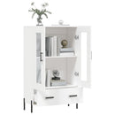skab 69,5x31x115 cm konstrueret træ hvid