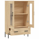 skab 69,5x31x115 cm konstrueret træ sonoma-eg