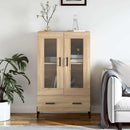 skab 69,5x31x115 cm konstrueret træ sonoma-eg