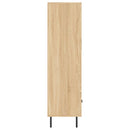 skab 69,5x31x115 cm konstrueret træ sonoma-eg