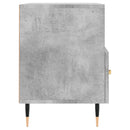 tv-bord 80x36x50 cm konstrueret træ betongrå