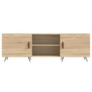 tv-bord 150x30x50 cm konstrueret træ sonoma-eg